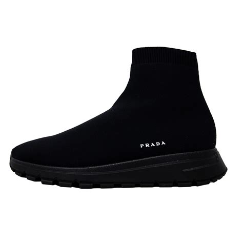 prada sneaker socks with shorts|prada black sneakers ladies.